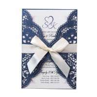 Elegant Wedding Invitation Annual Invitation Card Laser Cut Paper Greeting Card